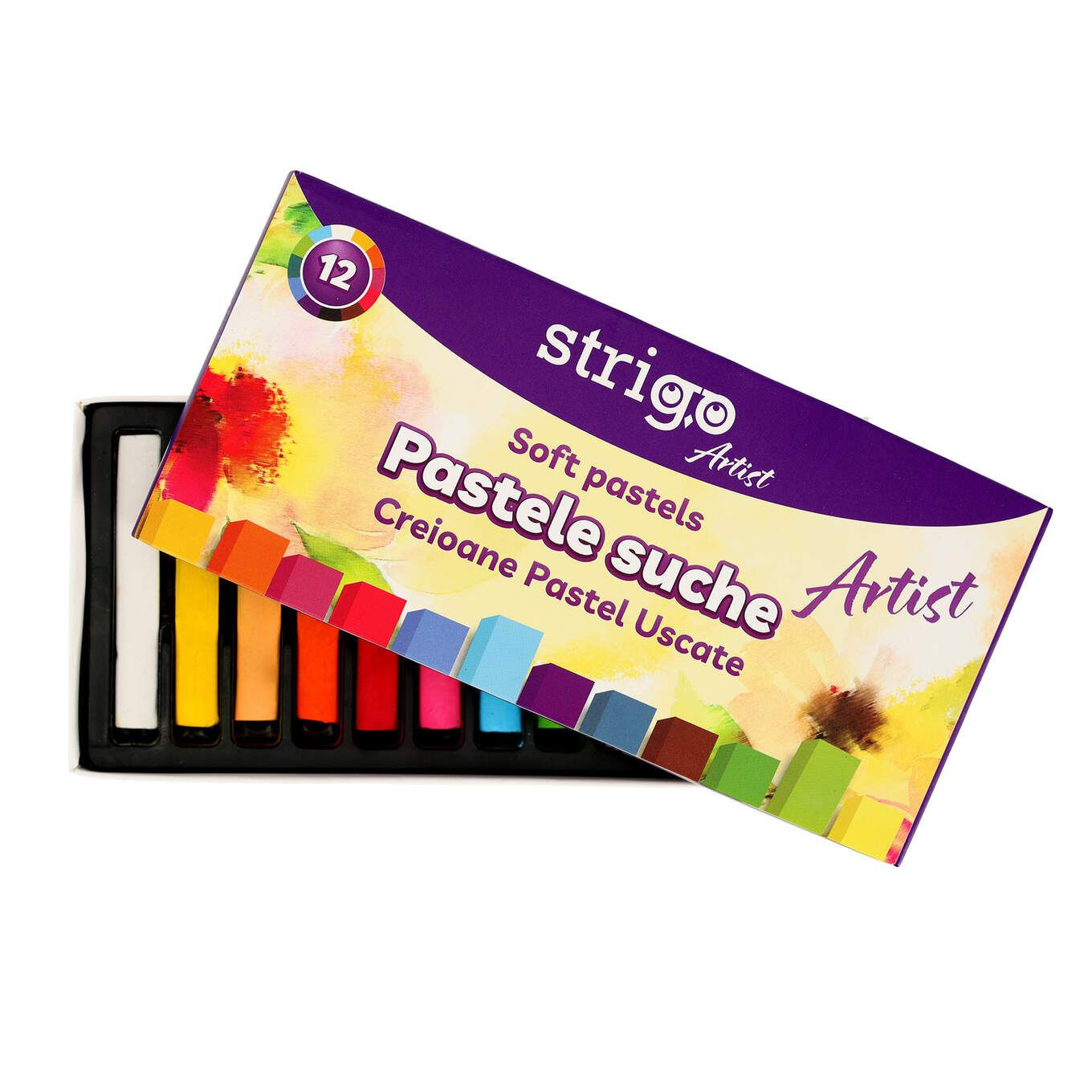 Pastele suche 12 kol. Strigo SSC397 WPC